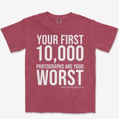 T-Shirt Brick / S First 10000 Heavyweight Tee