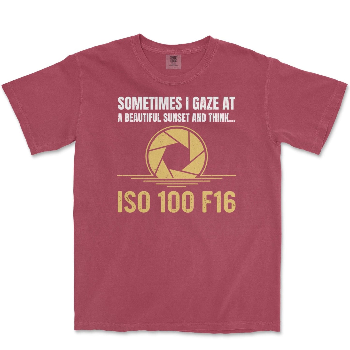 T-Shirt Brick / S ISO 100 F16 - Premium T-Shirt