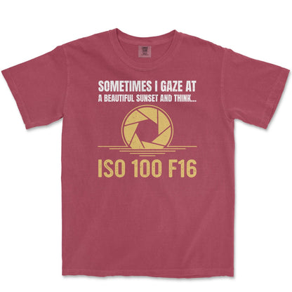 T-Shirt Brick / S ISO 100 F16 - Premium T-Shirt