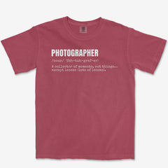 T-Shirt Brick / S Photographer Definition Heavyweight Tee
