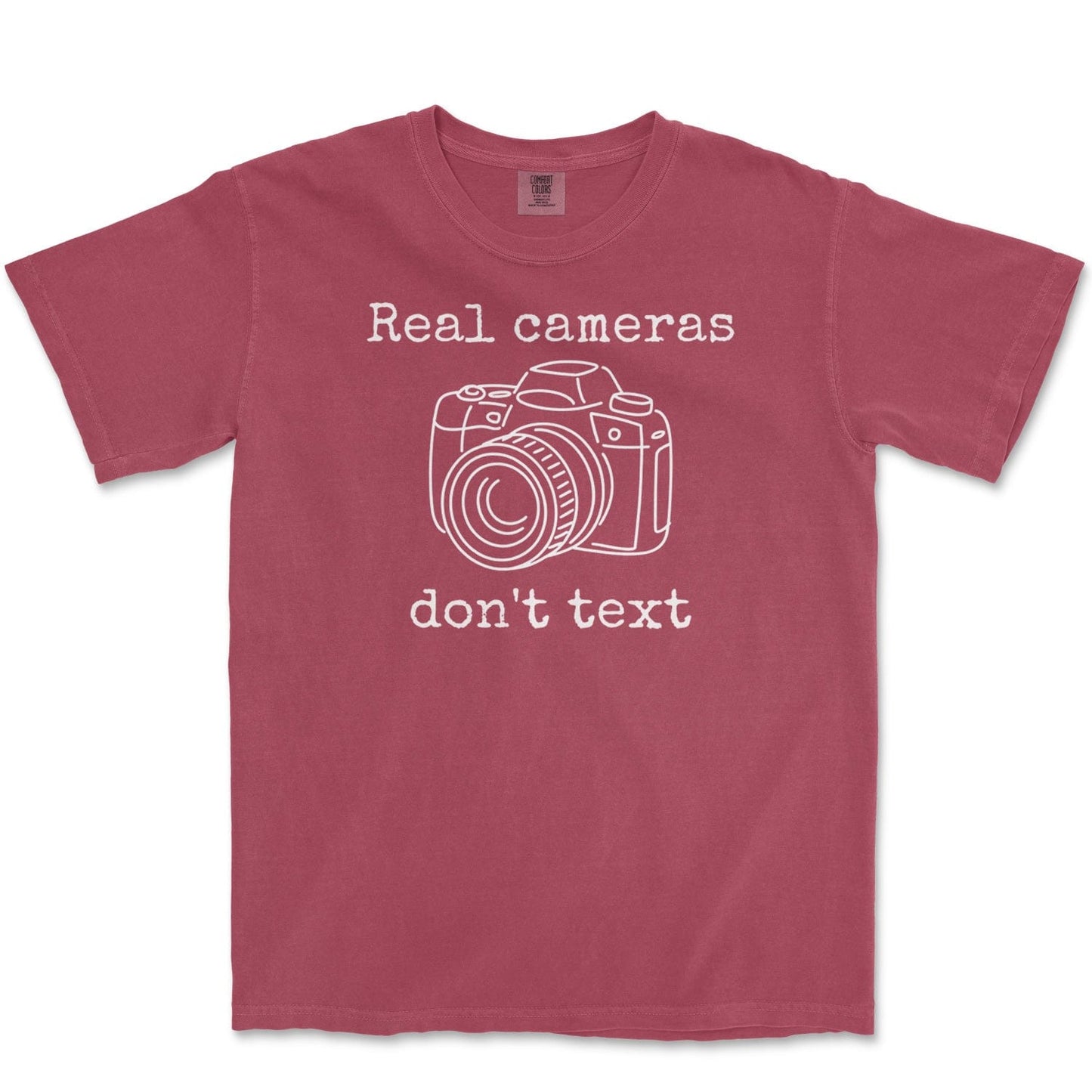 T-Shirt Brick / S Real Cameras - Premium T-Shirt