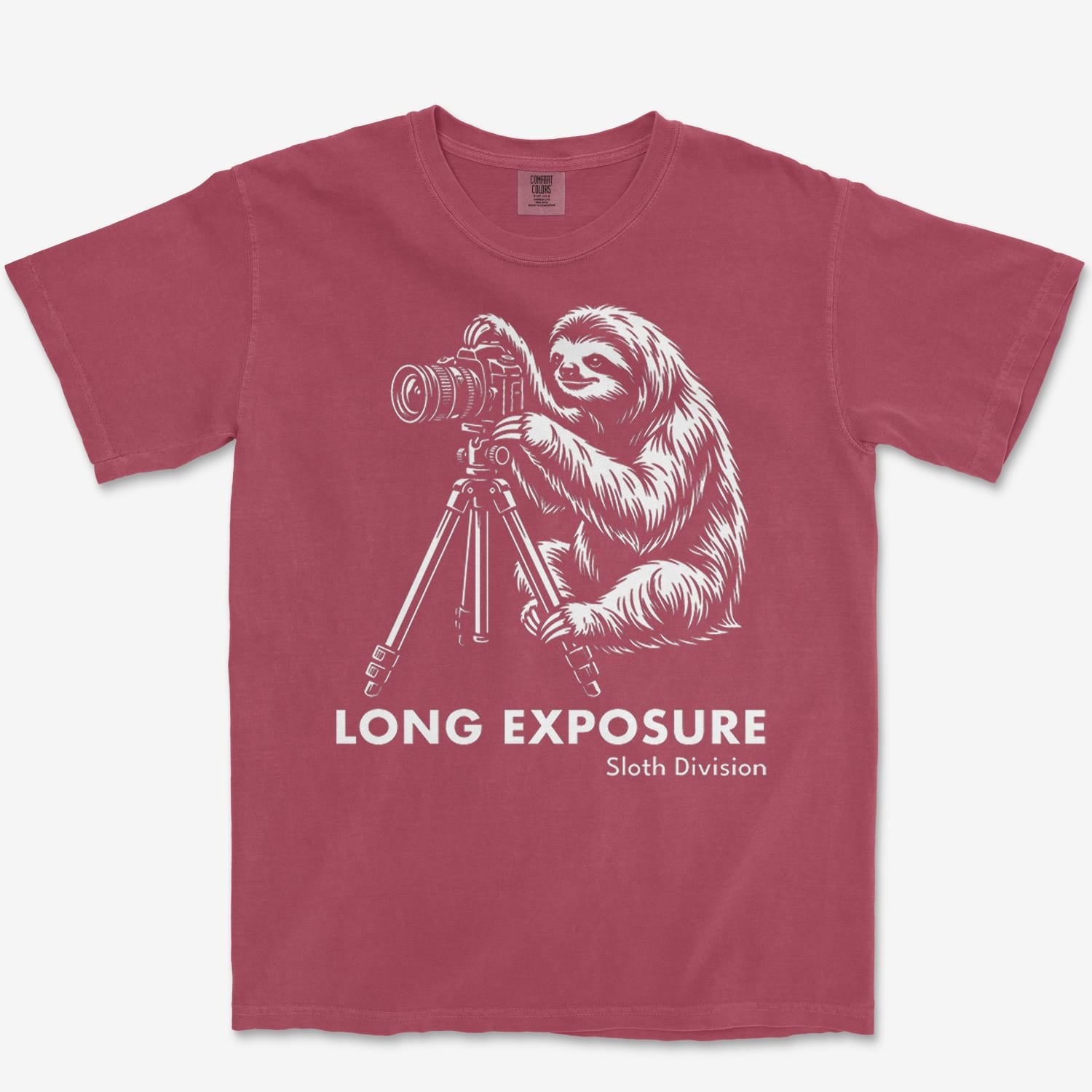 T-Shirt Brick / S Sloth Exposure Heavyweight Tee