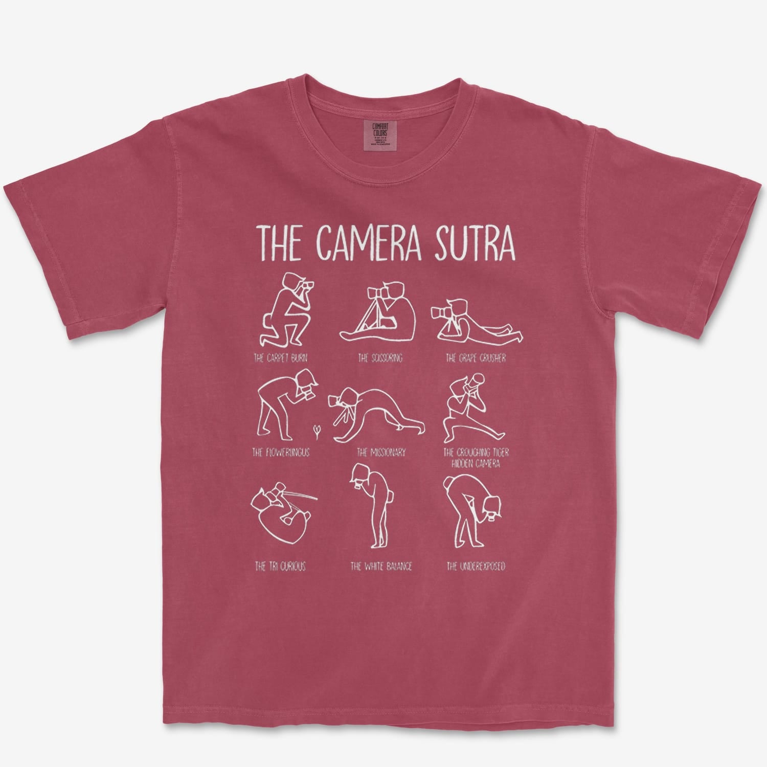 T-Shirt Brick / S The Camera Sutra Heavyweight Tee