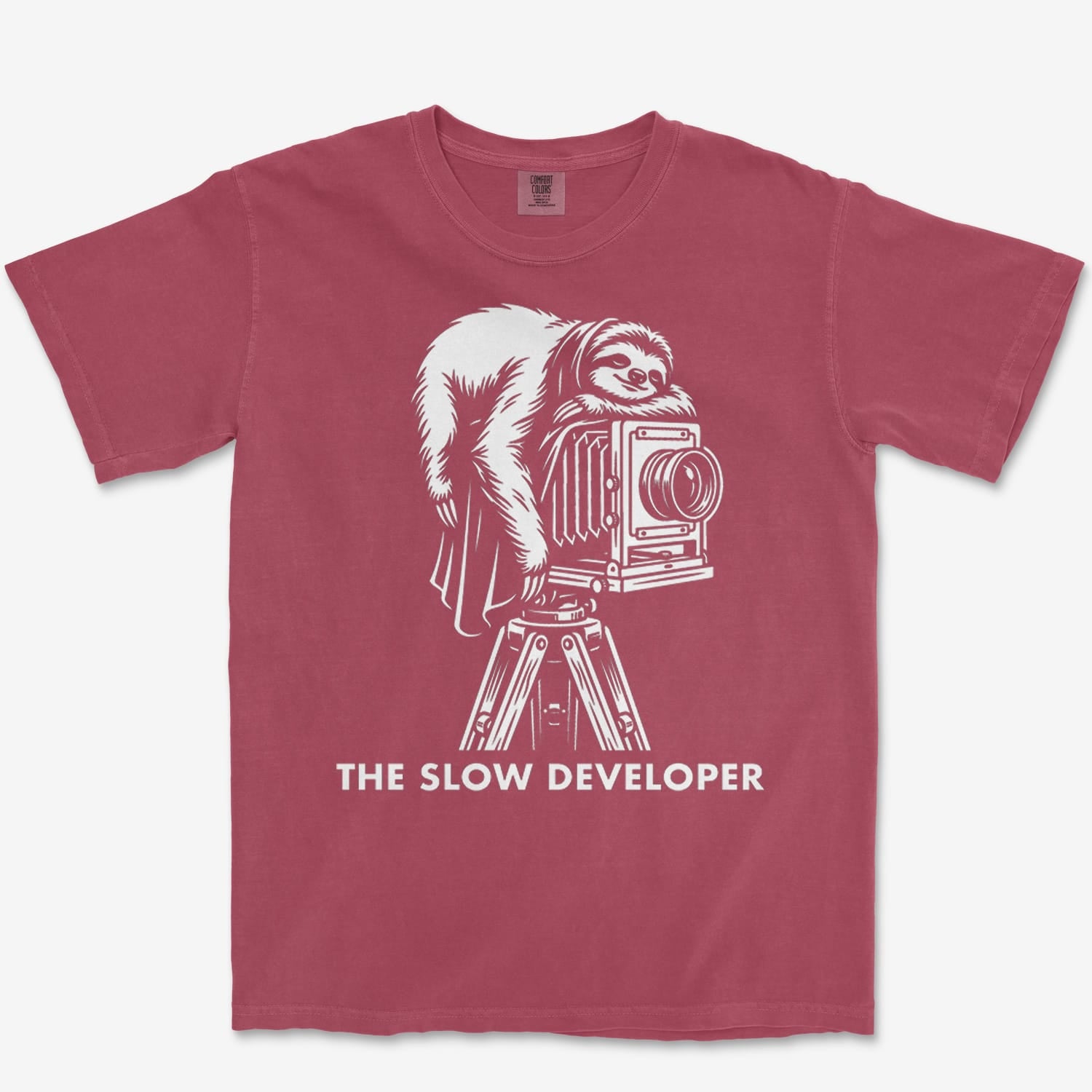 T-Shirt Brick / S The Sloth Developer Heavyweight Tee