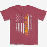T-Shirt Brick / S USA Photographer Heavyweight Tee