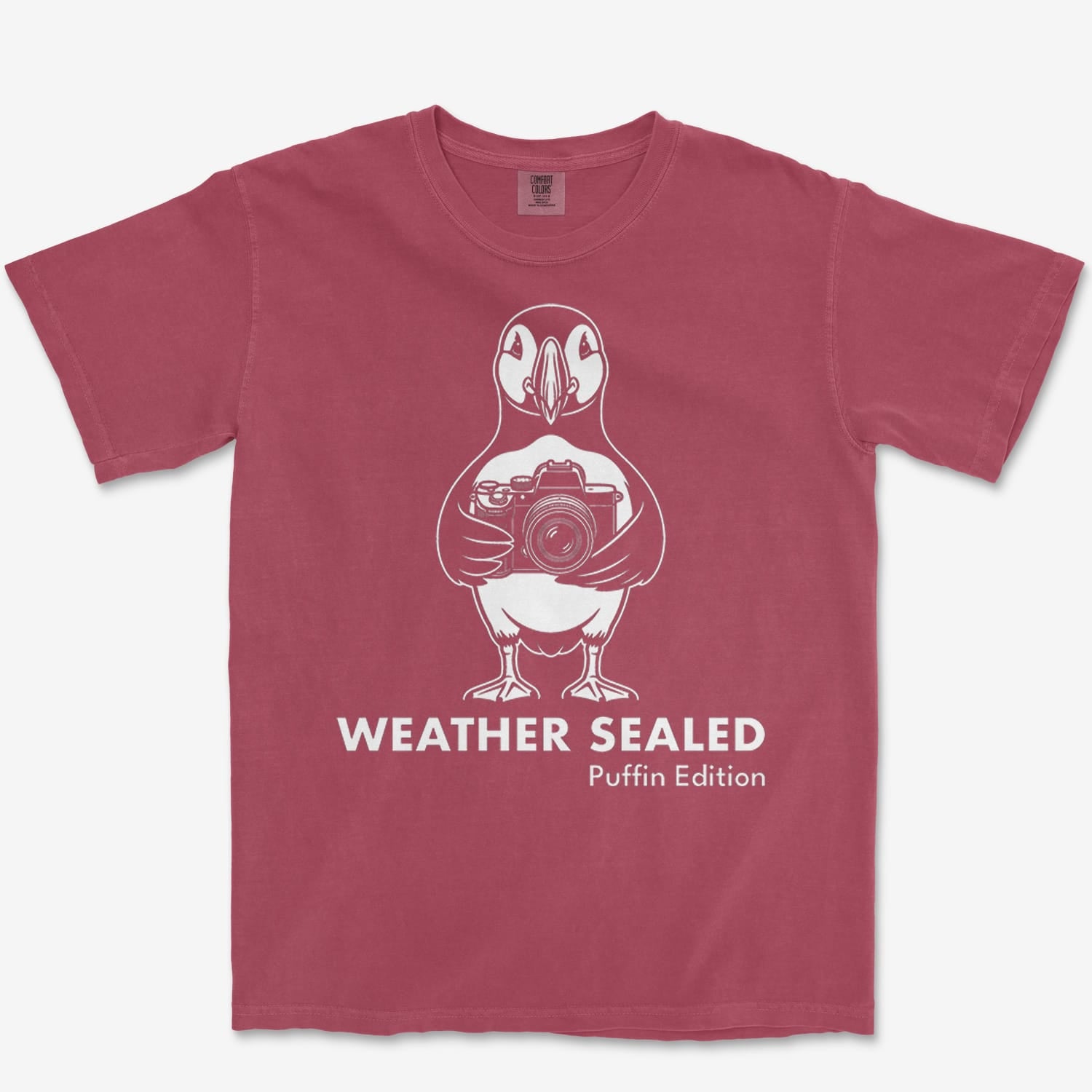 T-Shirt Brick / S Weather Sealed Puffin Heavyweight Tee
