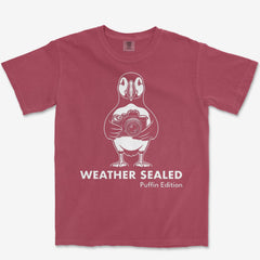 T-Shirt Brick / S Weather Sealed Puffin Heavyweight Tee
