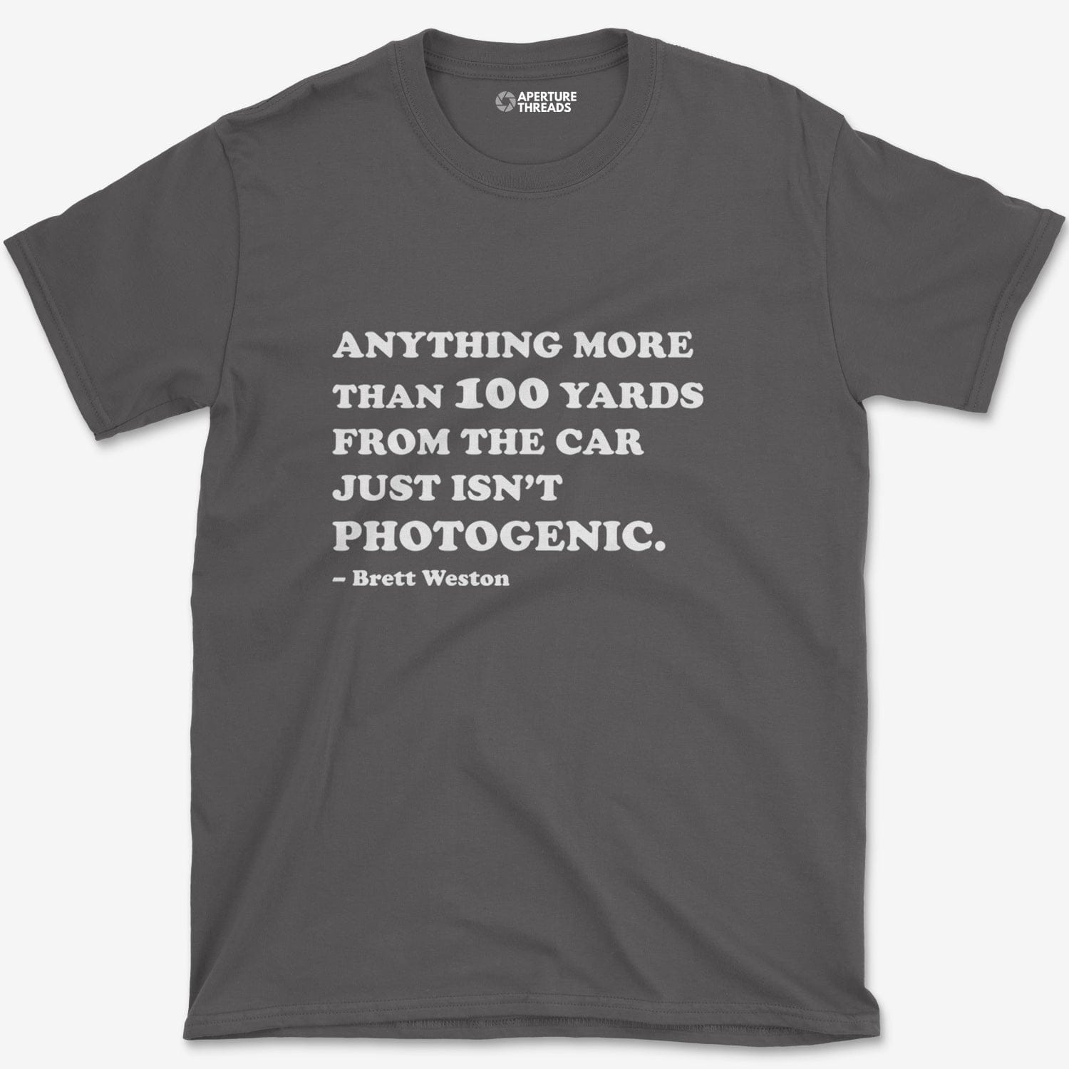 T-Shirt Charcoal / S 100 Yards T-Shirt