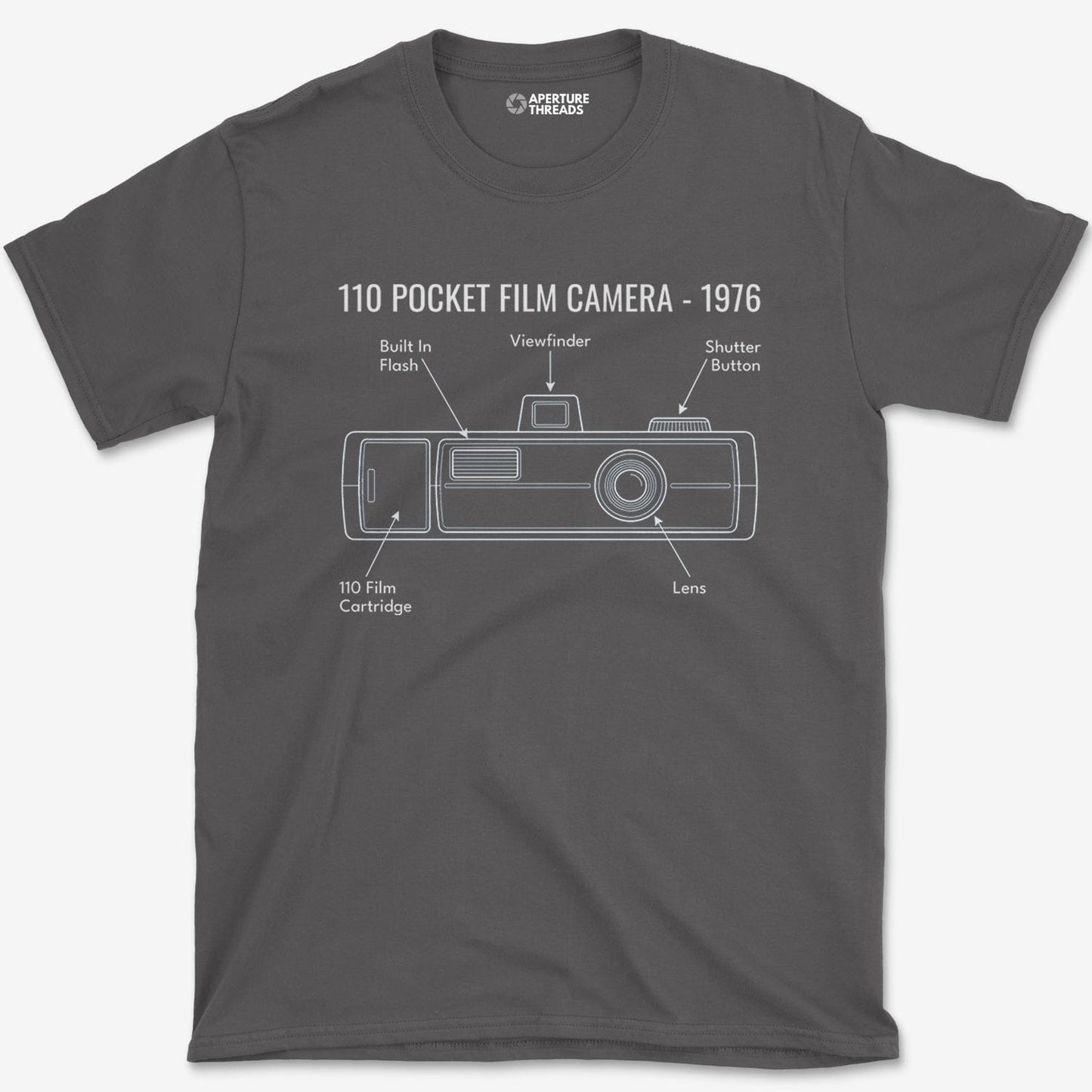 T-Shirt Charcoal / S 110 Camera BP T-Shirt
