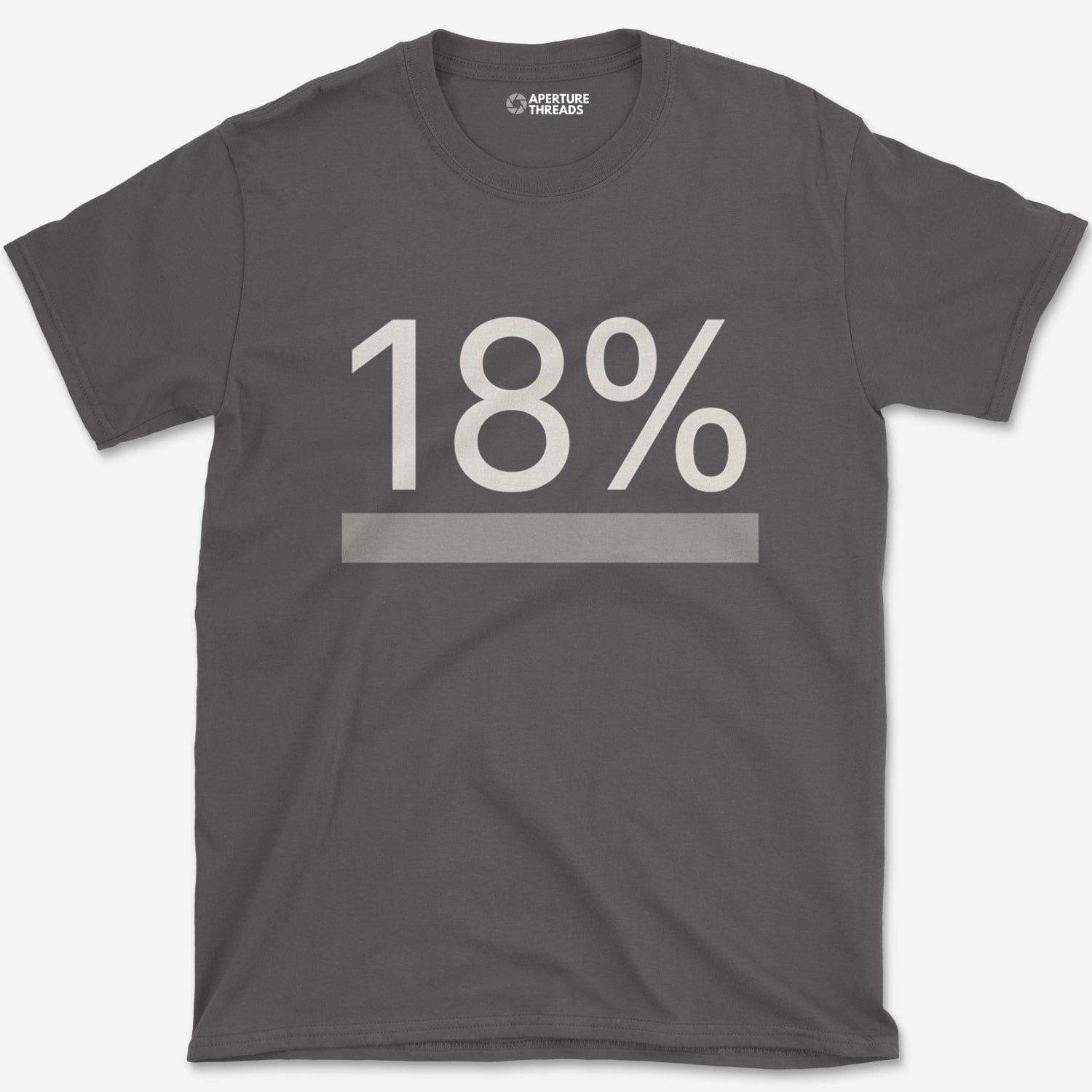 T-Shirt Charcoal / S 18 Percent T-Shirt
