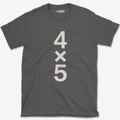 T-Shirt Charcoal / S 4x5 T-Shirt