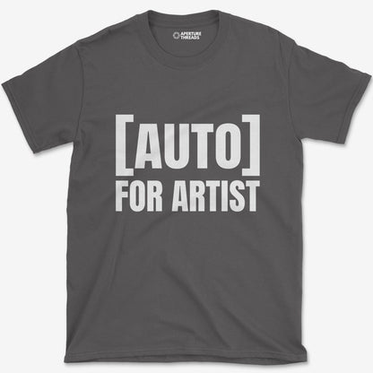 T-Shirt Charcoal / S Auto For Artists T-shirt