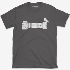 T-Shirt Charcoal / S Bird Camera T-Shirt