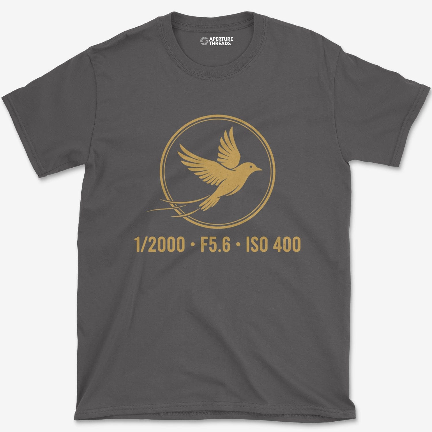 T-Shirt Charcoal / S Bird Photography T-Shirt