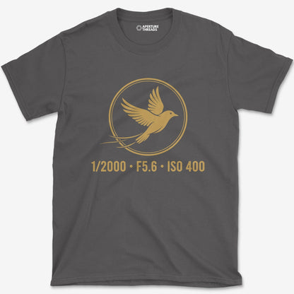 T-Shirt Charcoal / S Bird Photography T-Shirt