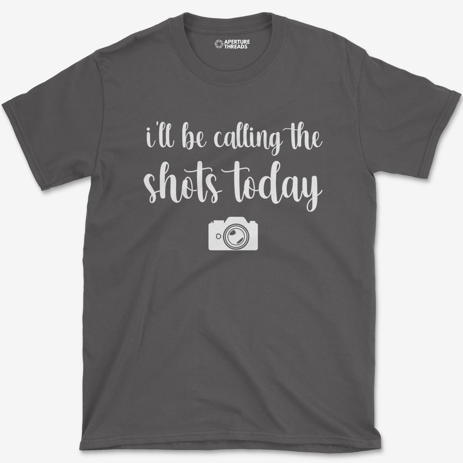 T-Shirt Charcoal / S Calling Ths Shots T-Shirt