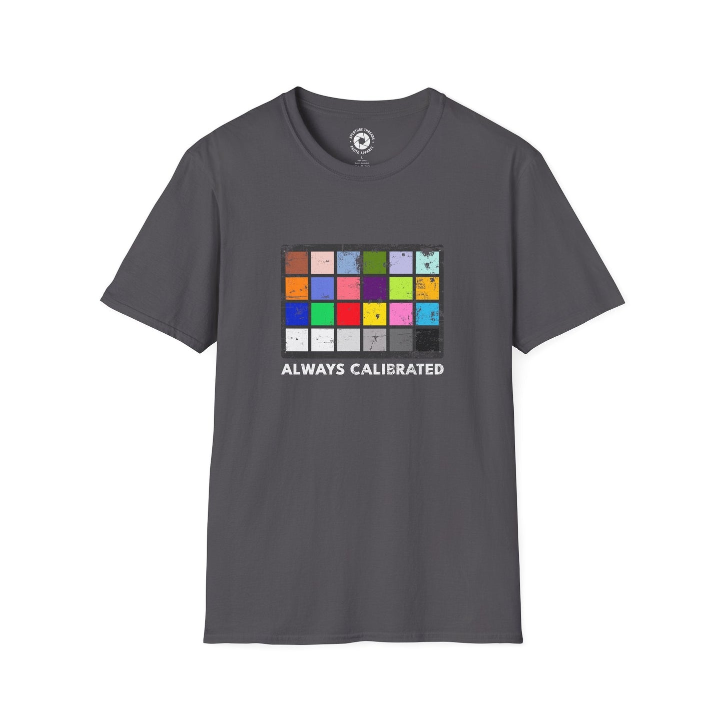 T-Shirt Charcoal / S Color Checker T-Shirt