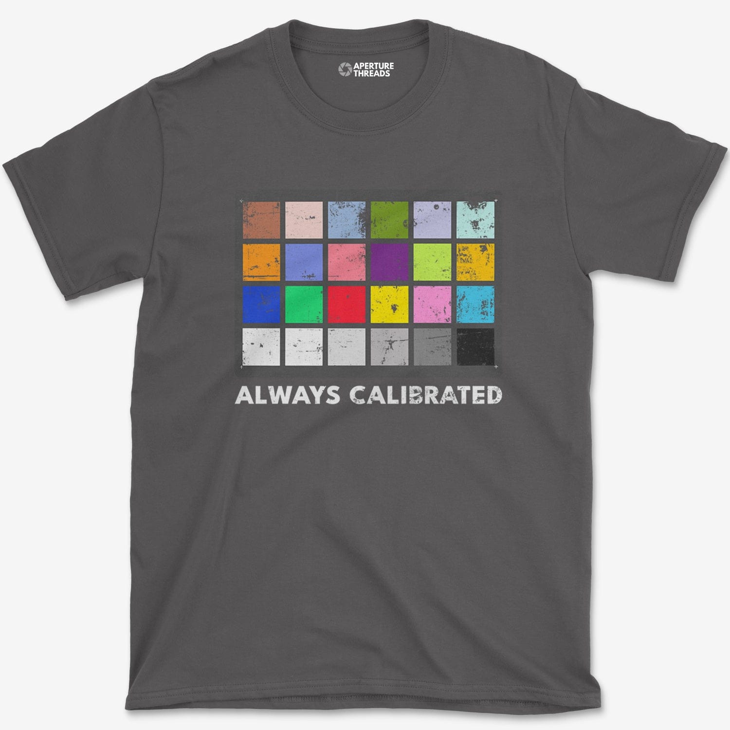 T-Shirt Charcoal / S Color Checker T-Shirt