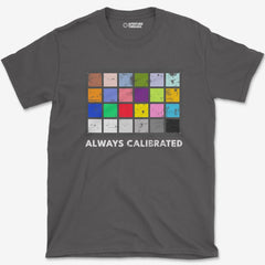 T-Shirt Charcoal / S Color Checker T-Shirt