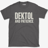 T-Shirt Charcoal / S Dektol & Patience T-Shirt