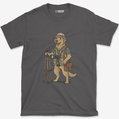 T-Shirt Charcoal / S Dog Photographer T-Shirt