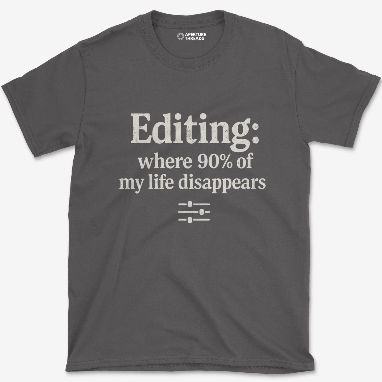 T-Shirt Charcoal / S Editing T-Shirt