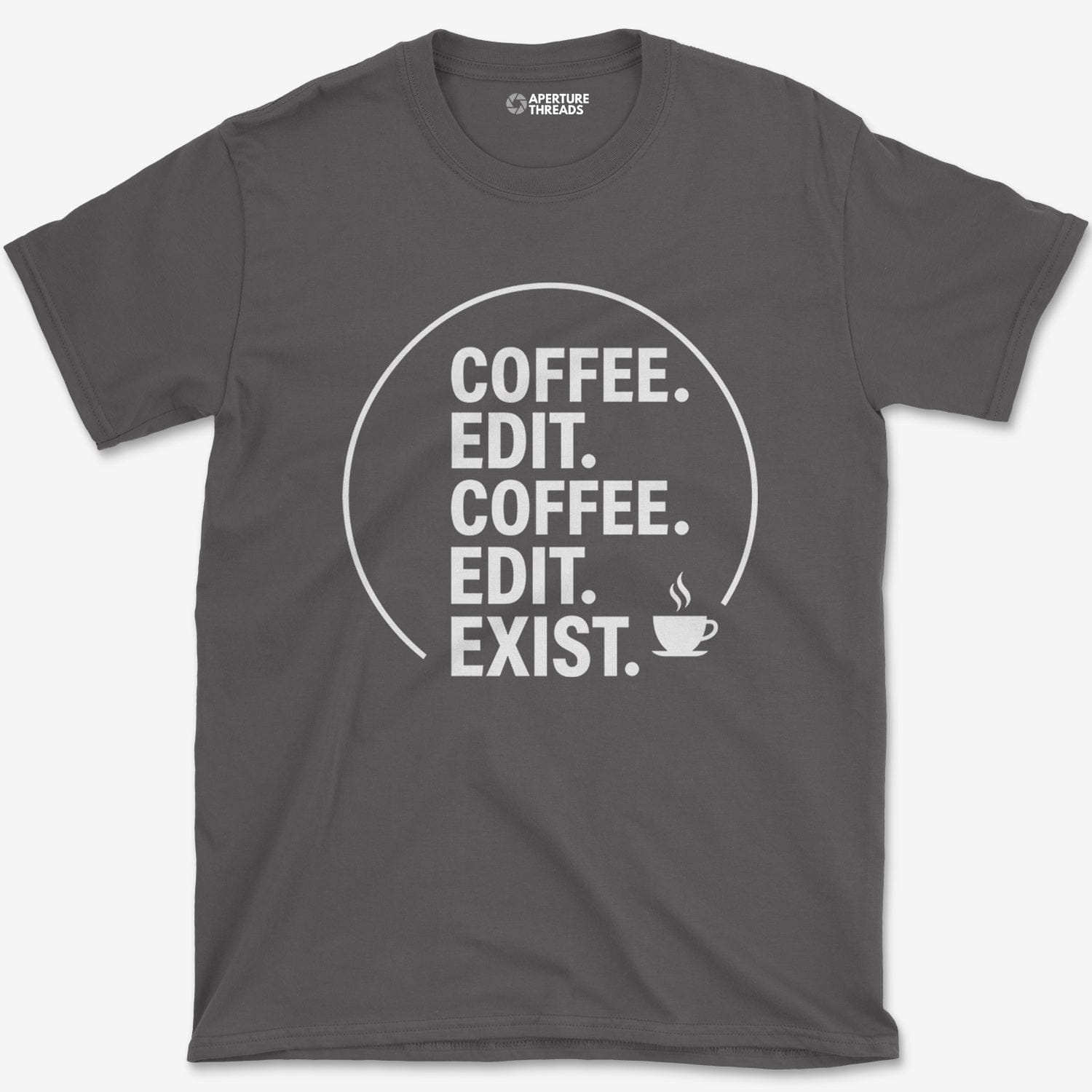 T-Shirt Charcoal / S Editor Rhythm T-Shirt