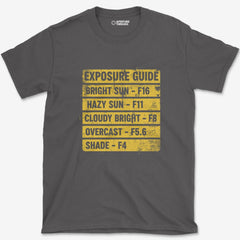 T-Shirt Charcoal / S Exposue Guide T-Shirt