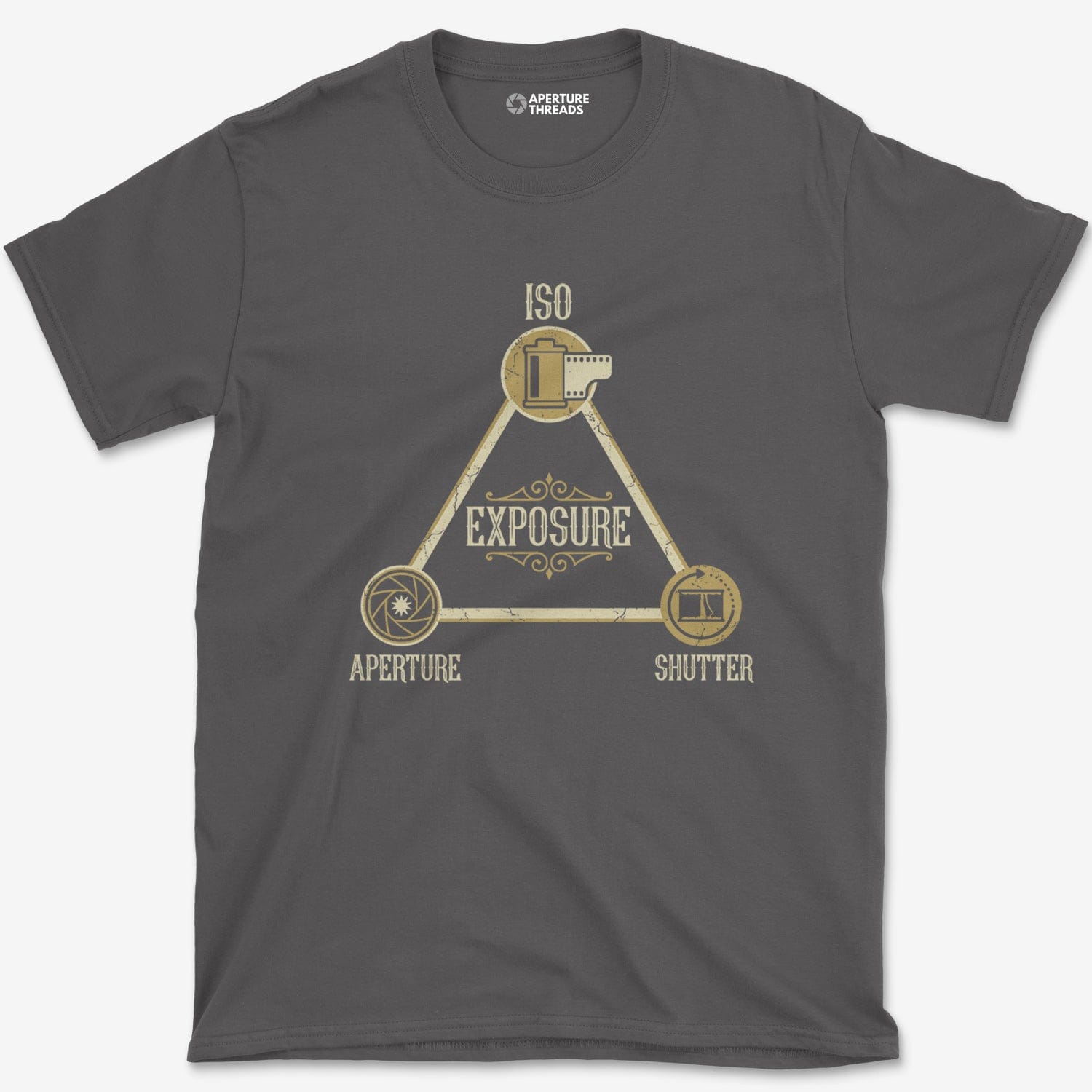 T-Shirt Charcoal / S Exposure Triangle T-Shirt