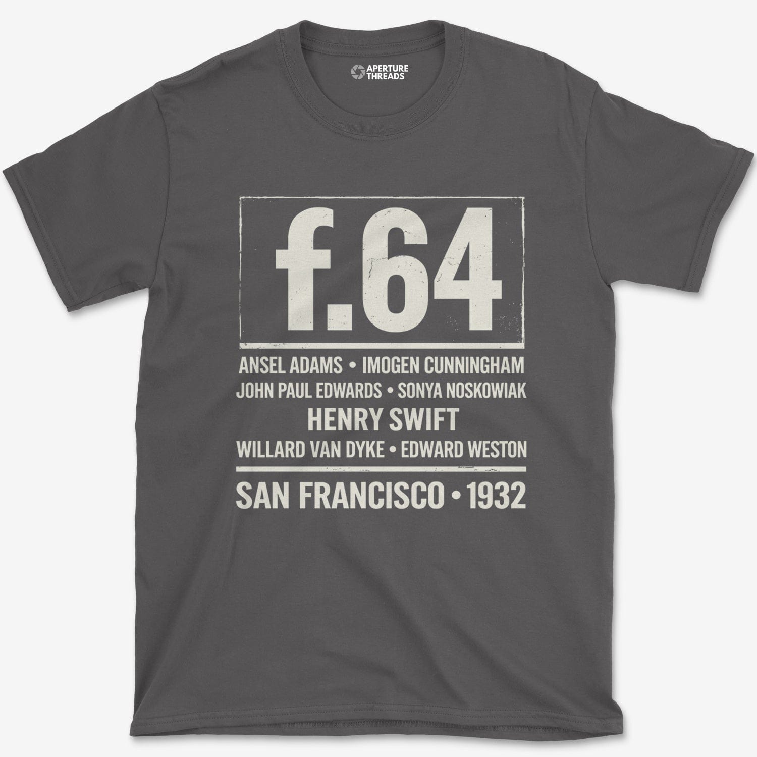 T-Shirt Charcoal / S f.64 T-Shirt