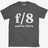 T-Shirt Charcoal / S f8 & Be There T-Shirt