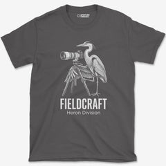 T-Shirt Charcoal / S Fieldcraft Heron T-Shirt