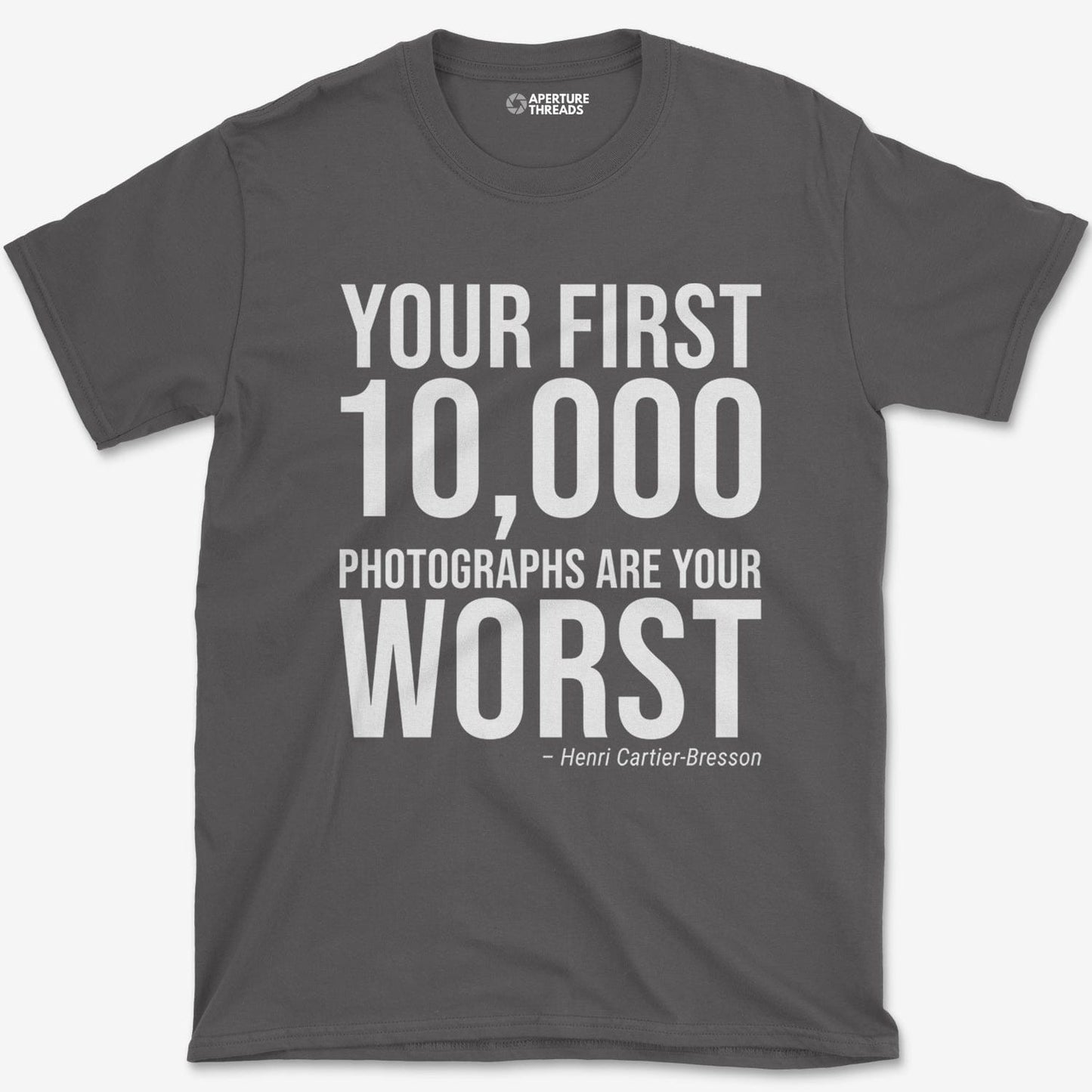 T-Shirt Charcoal / S First 10000 T-Shirt
