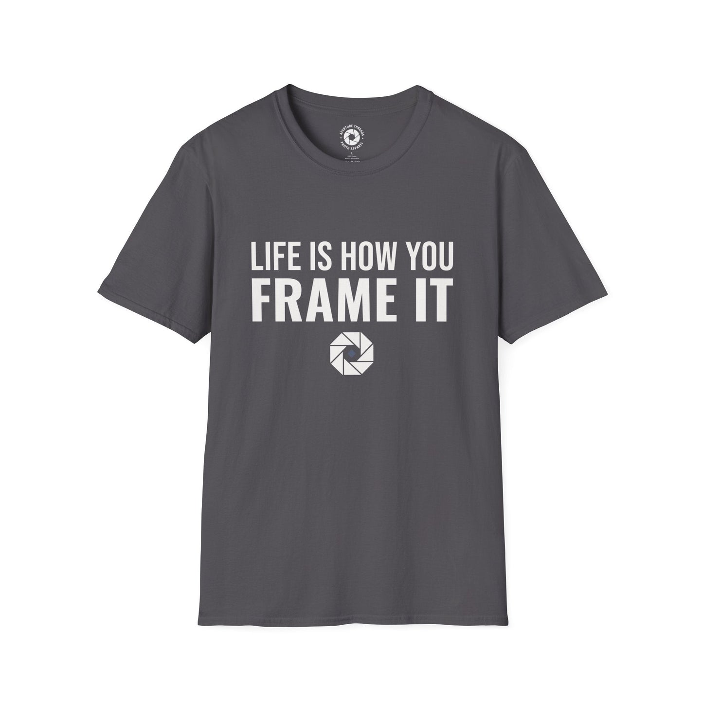 T-Shirt Charcoal / S Frame It T-Shirt