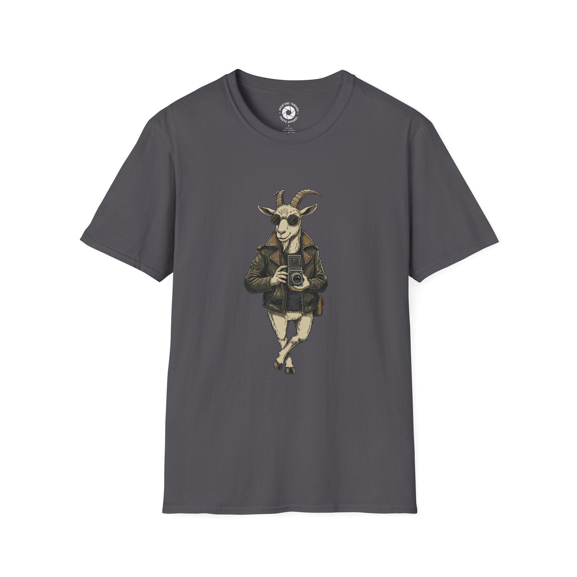 T-Shirt Charcoal / S Goat Photographer T-Shirt