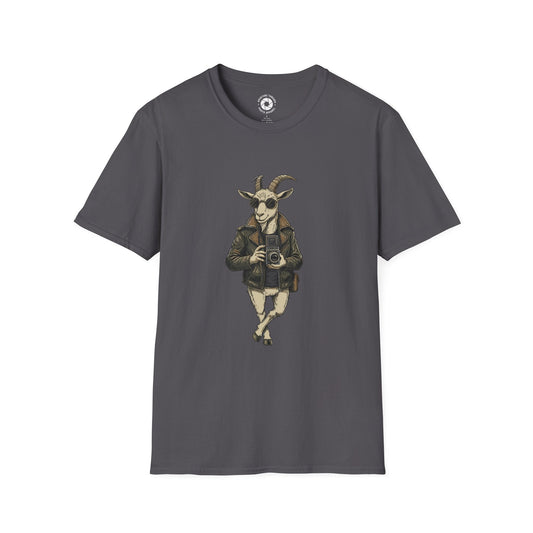 T-Shirt Charcoal / S Goat Photographer T-Shirt