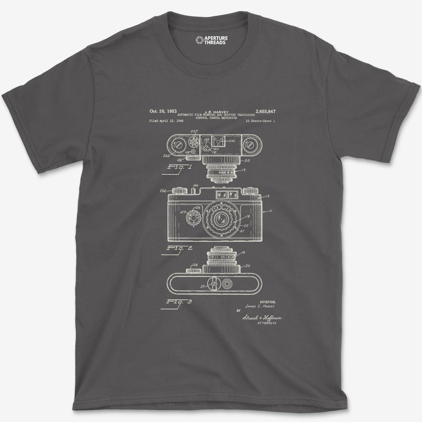 T-Shirt Charcoal / S Harvey Blueprint T-Shirt