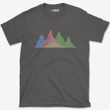 T-Shirt Charcoal / S Histogram T-Shirt