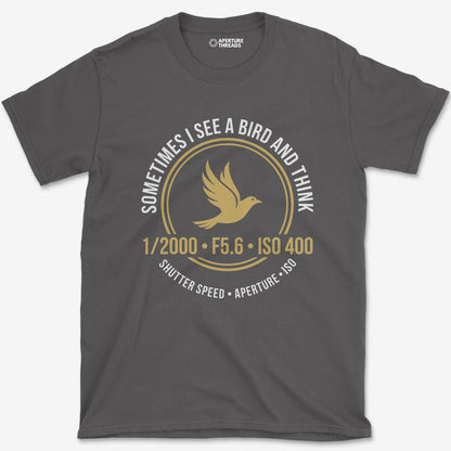 T-Shirt Charcoal / S I See A Bird T-Shirt