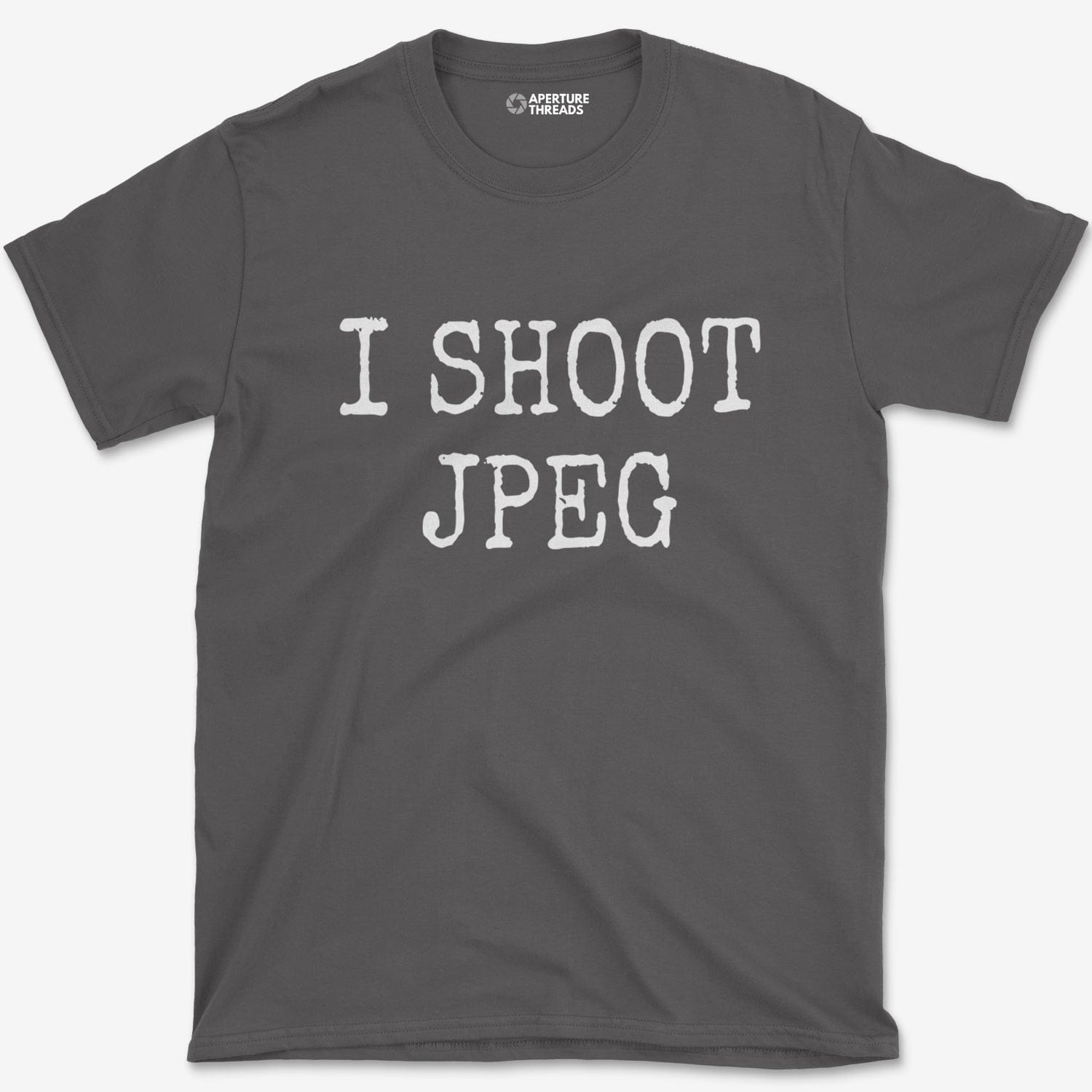 T-Shirt Charcoal / S I Shoot JPEG T-Shirt