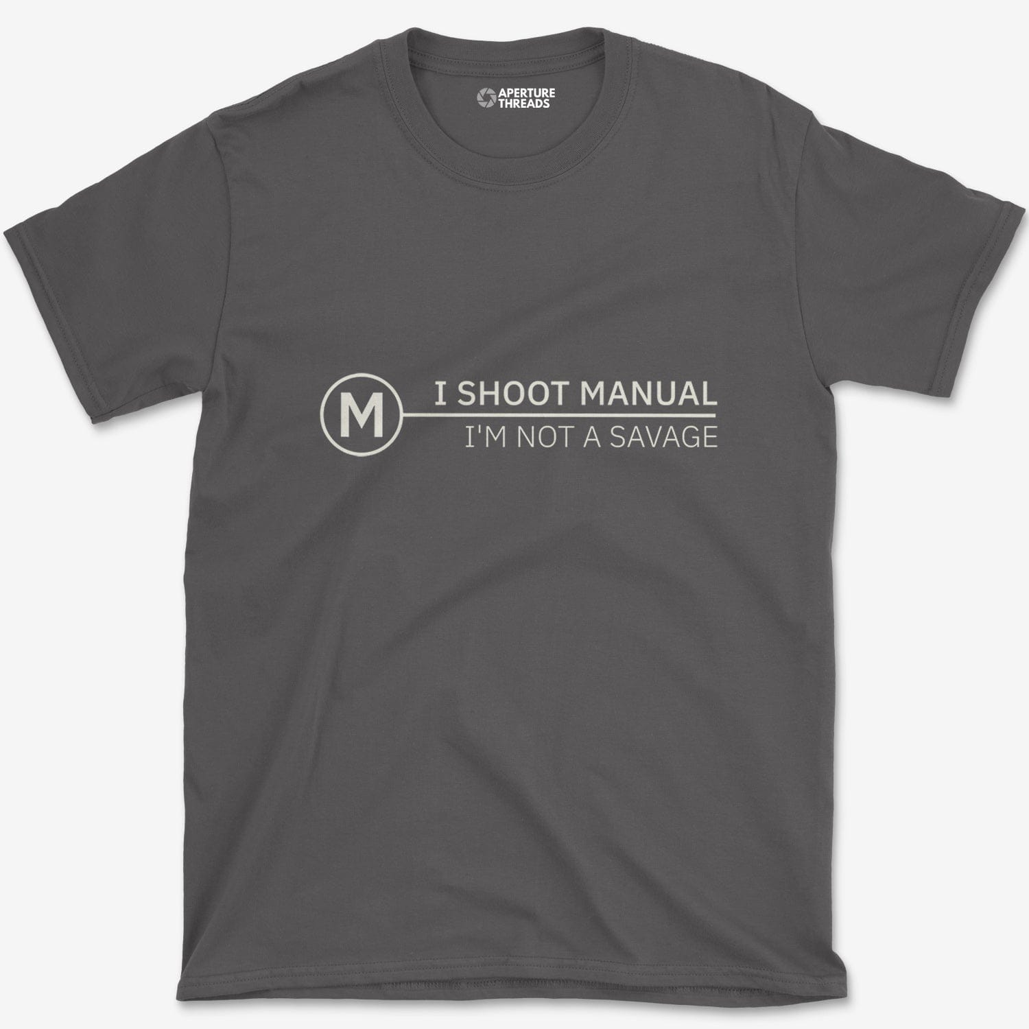 T-Shirt Charcoal / S I Shoot Manual T-Shirt