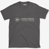 T-Shirt Charcoal / S I Shoot Manual T-Shirt
