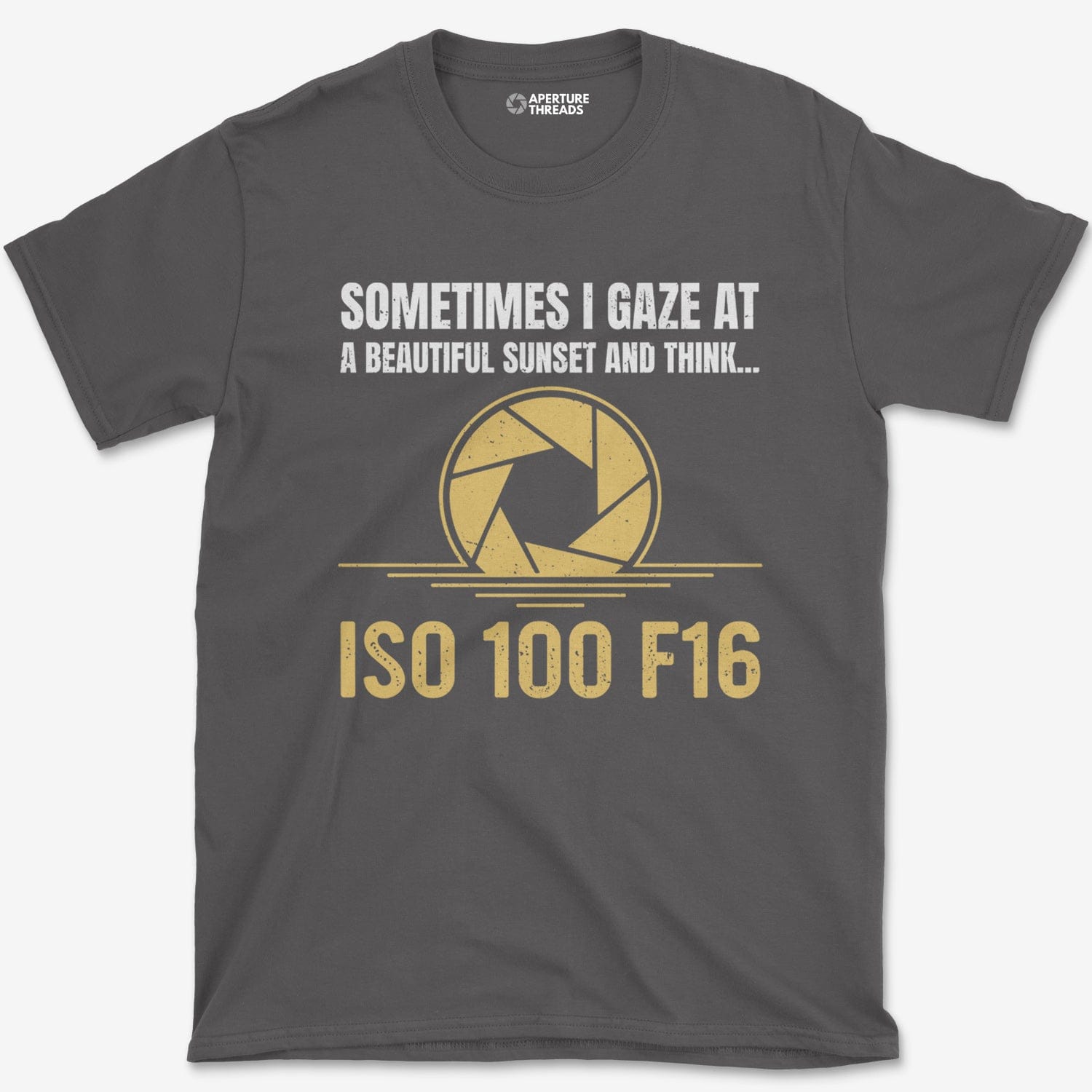 T-Shirt Charcoal / S ISO 100 F16 T-Shirt