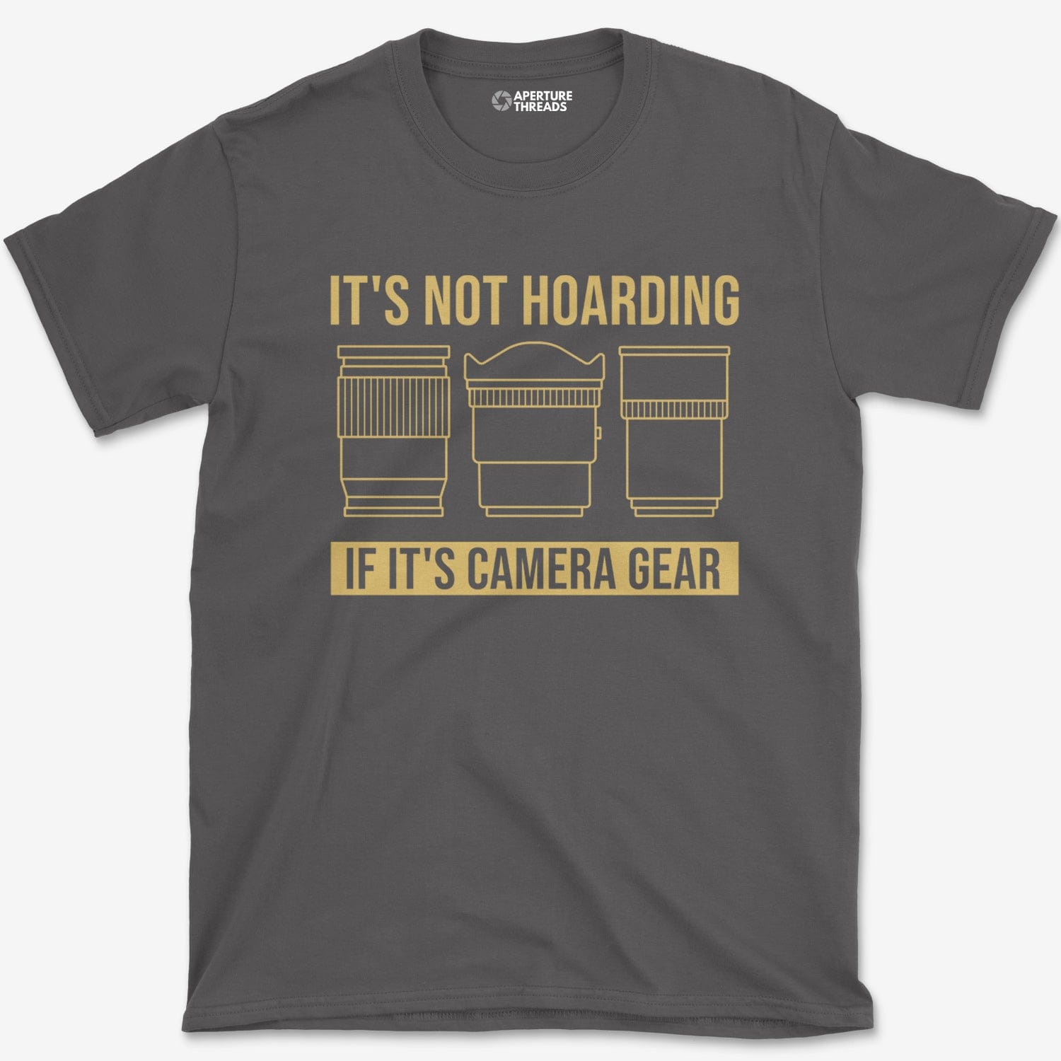 T-Shirt Charcoal / S It's Not Hoarding T-Shirt