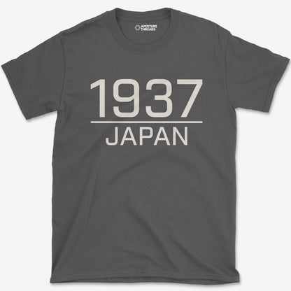 T-Shirt Charcoal / S Japan 1937 T-Shirt
