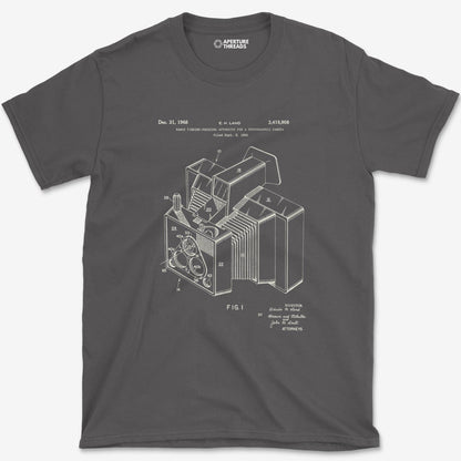 T-Shirt Charcoal / S Land Blueprint T-Shirt