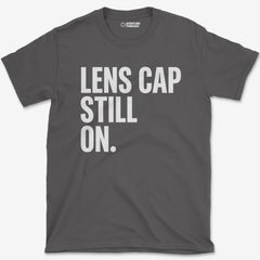 T-Shirt Charcoal / S Lens Cap T-Shirt