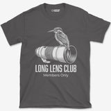 T-Shirt Charcoal / S Long Lens King Fisher T-Shirt