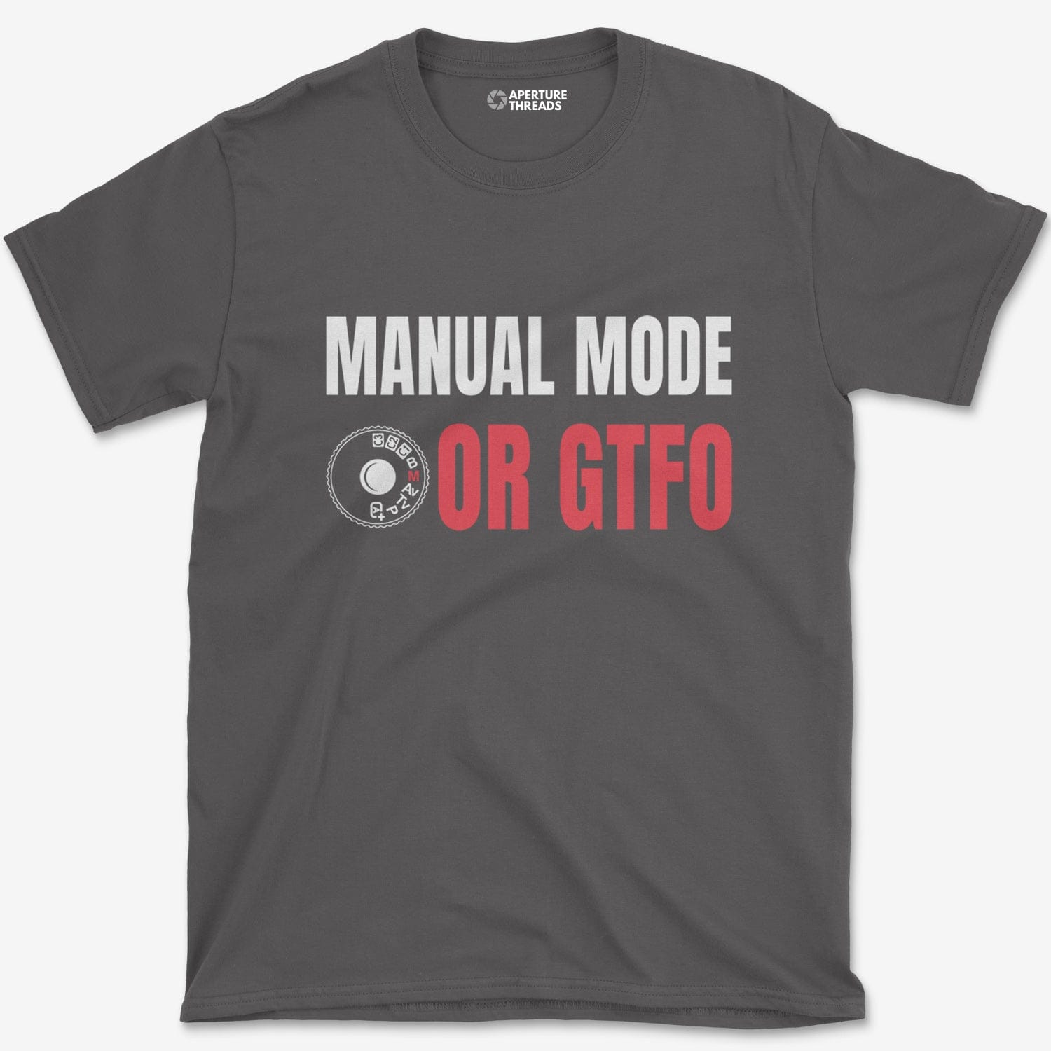 T-Shirt Charcoal / S Manual Or Nothing T-Shirt