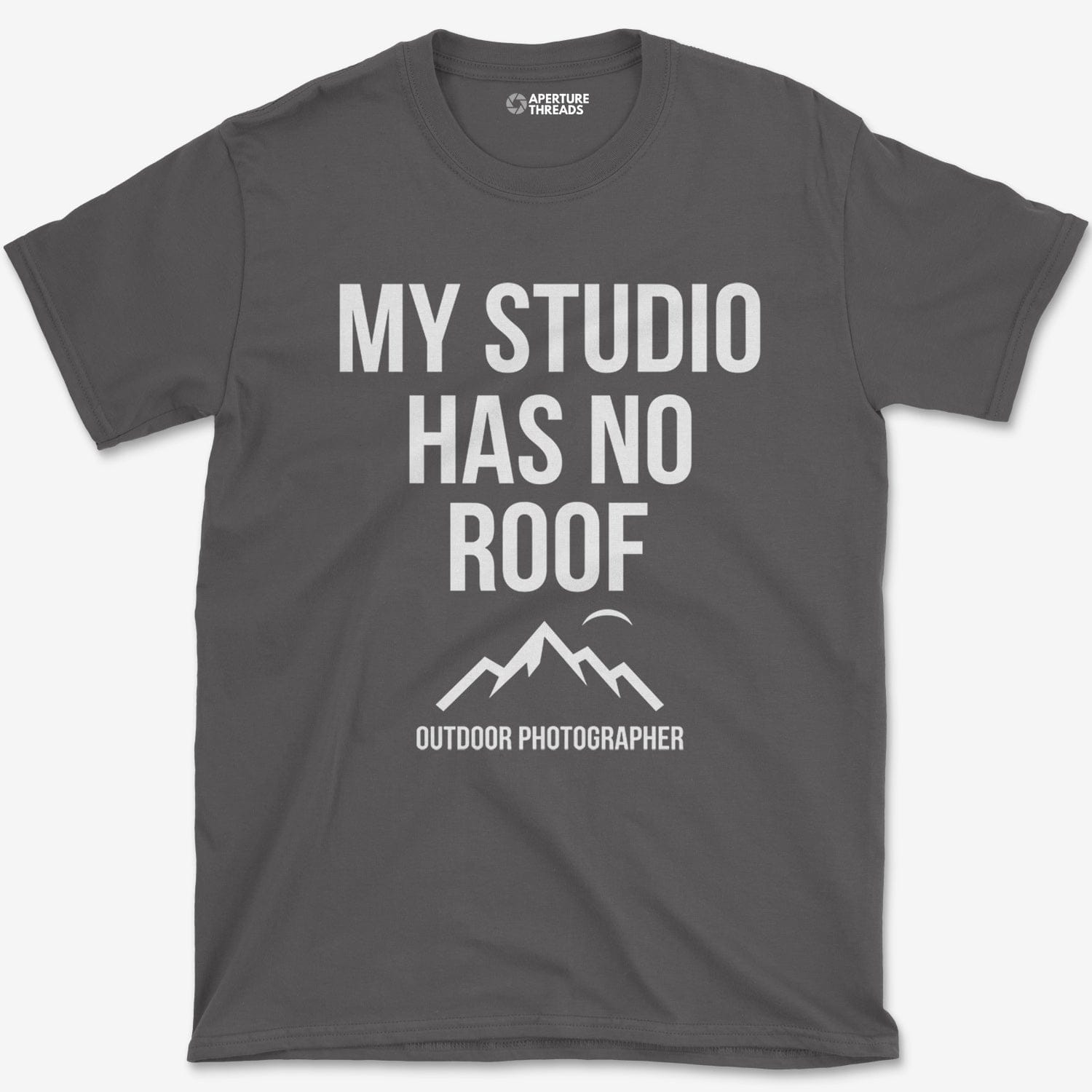 T-Shirt Charcoal / S No Roof Studio T-Shirt